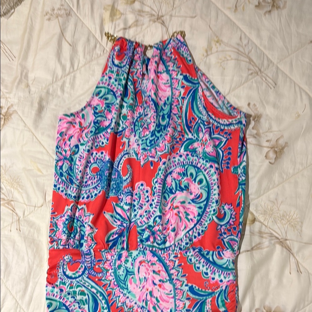 Lilly Pulitzer Multicolor Chain Strap Dress - Picture 9 of 12